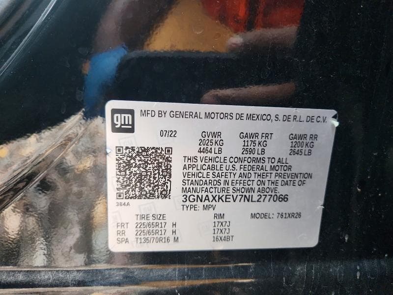 2022 CHEVROLET EQUINOX LT 14