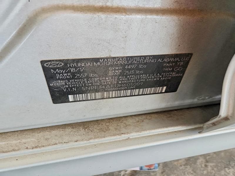 2018 HYUNDAI SONATA SEL 12