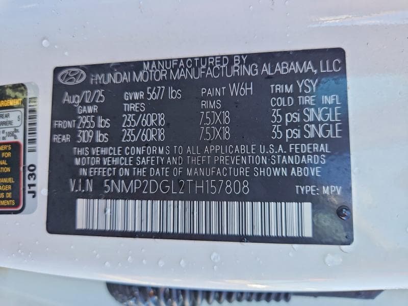 2026 HYUNDAI SANTA FE SEL 13