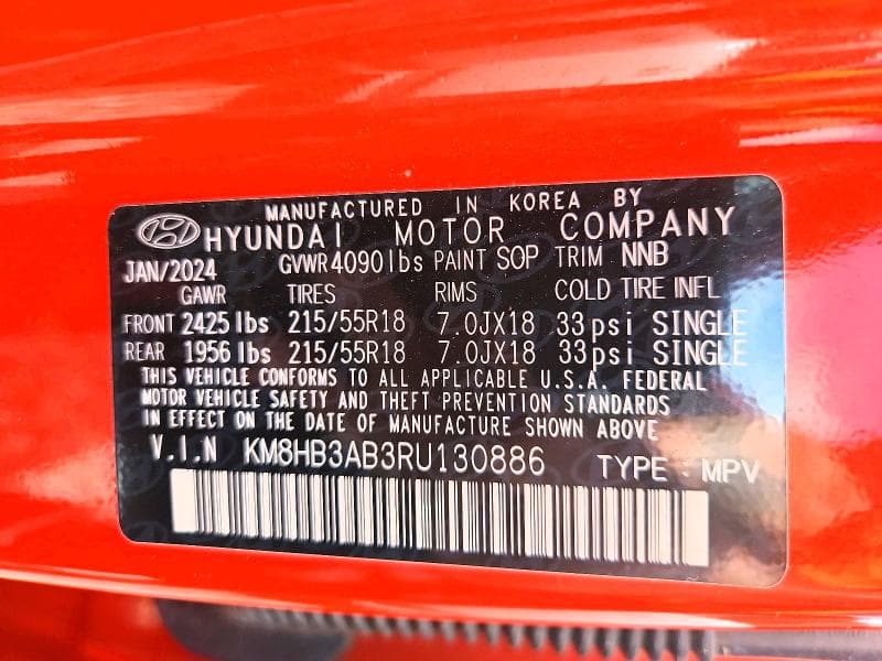2024 HYUNDAI KONA SEL 12