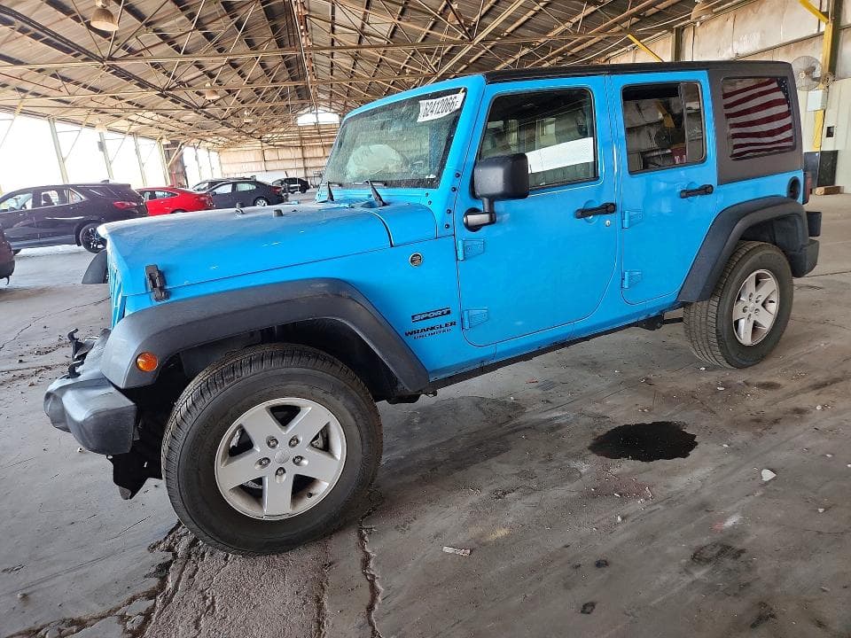 2017 JEEP WRANGLER UNLIMITED SPORT - 1