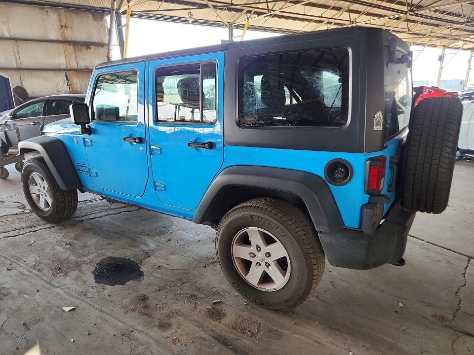 2017 JEEP WRANGLER UNLIMITED SPORT 2