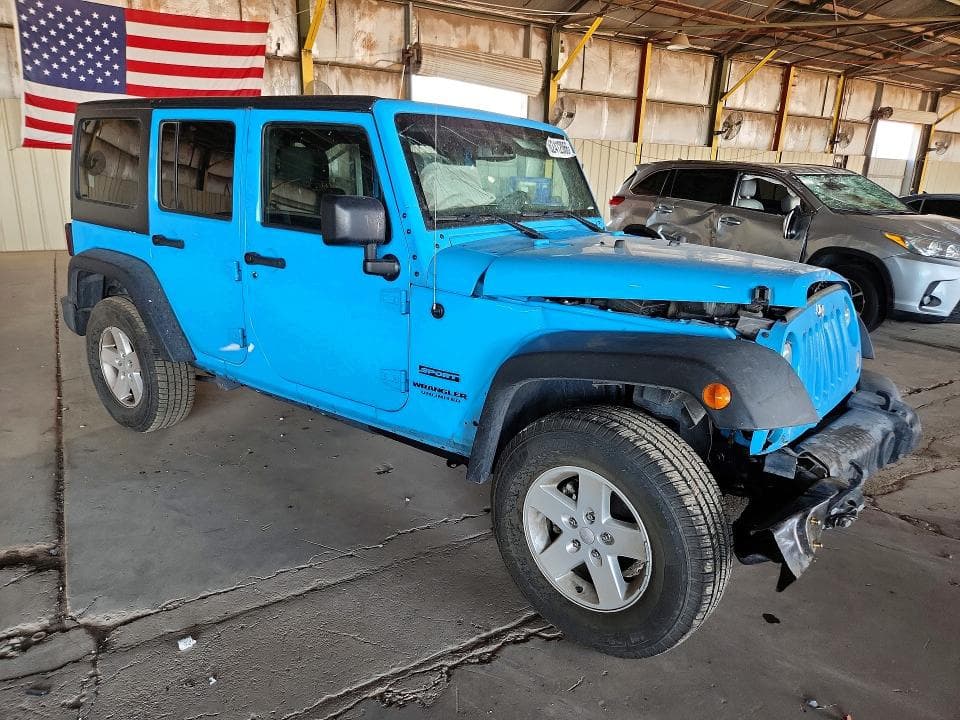 2017 JEEP WRANGLER UNLIMITED SPORT 4