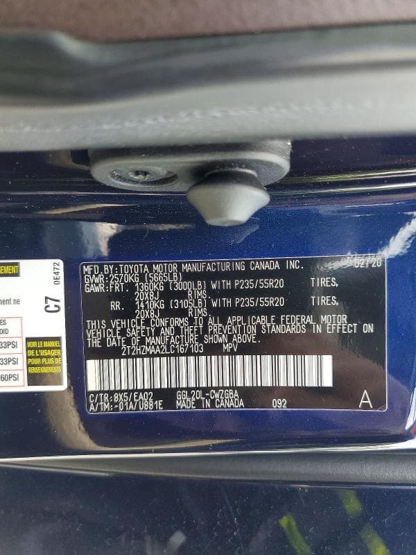2020 LEXUS RX 350 13