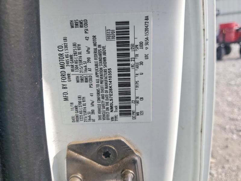 2019 FORD TRANSIT CONNECT XL 13