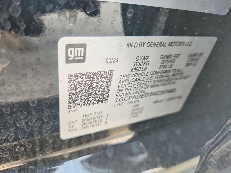 2024 CHEVROLET SILVERADO 1500 K1500 12