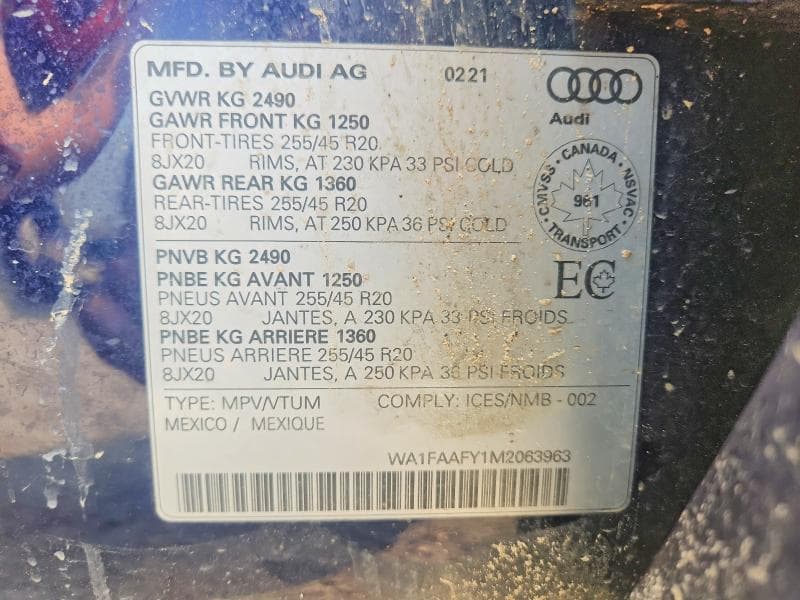 2021 AUDI Q5 TECHNIK 13