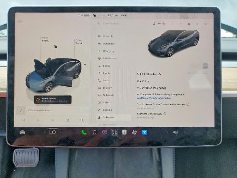 2022 TESLA MODEL 3 9