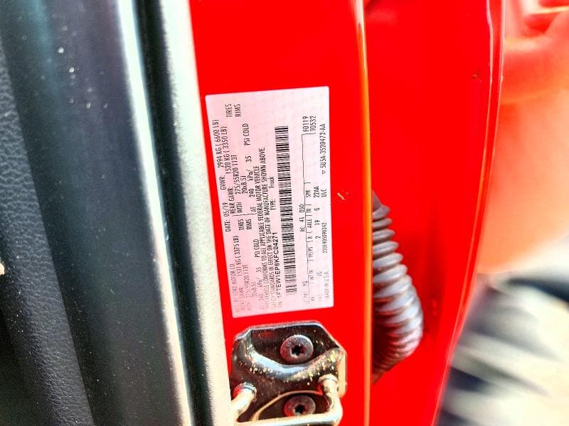 2019 FORD F150 SUPERCREW 12