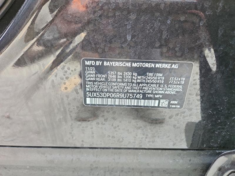 2024 BMW X3 XDRIVE30I 13