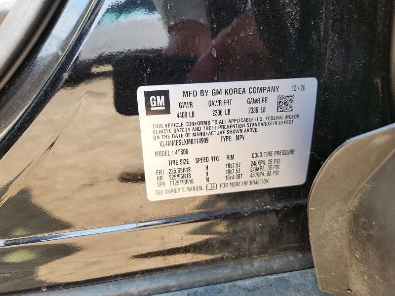 2021 BUICK ENCORE GX SELECT 13
