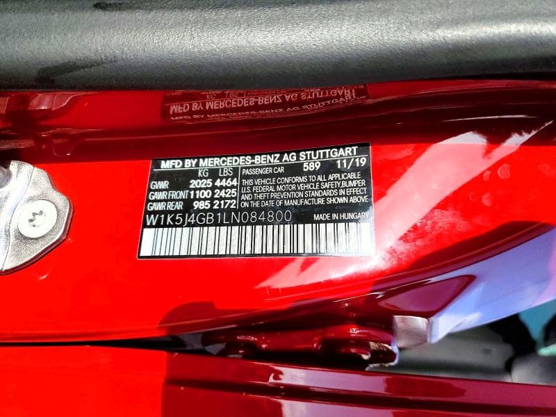 2020 MERCEDES-BENZ CLA 250 13