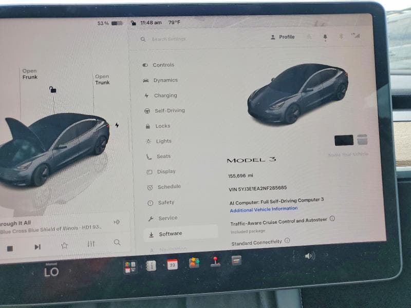 2022 TESLA MODEL 3 9