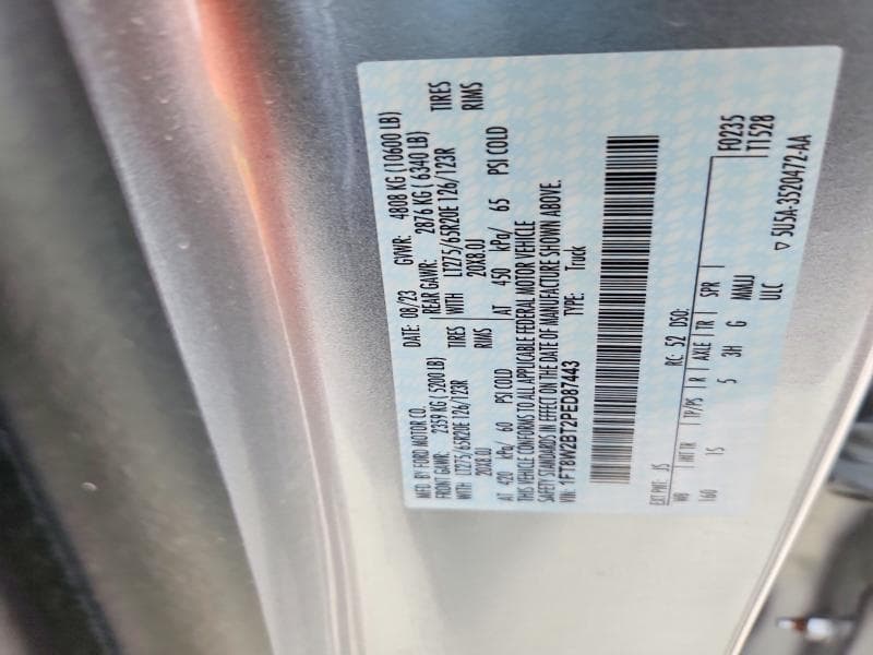 2023 FORD F250 SUPER DUTY 12