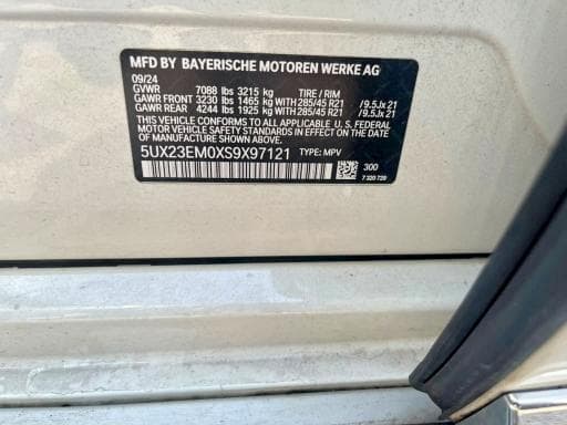2025 BMW X7 XDRIVE40I XDRIVE40I 13