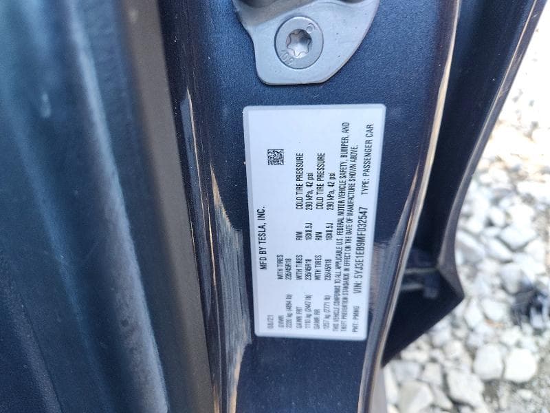 2021 TESLA MODEL 3 12
