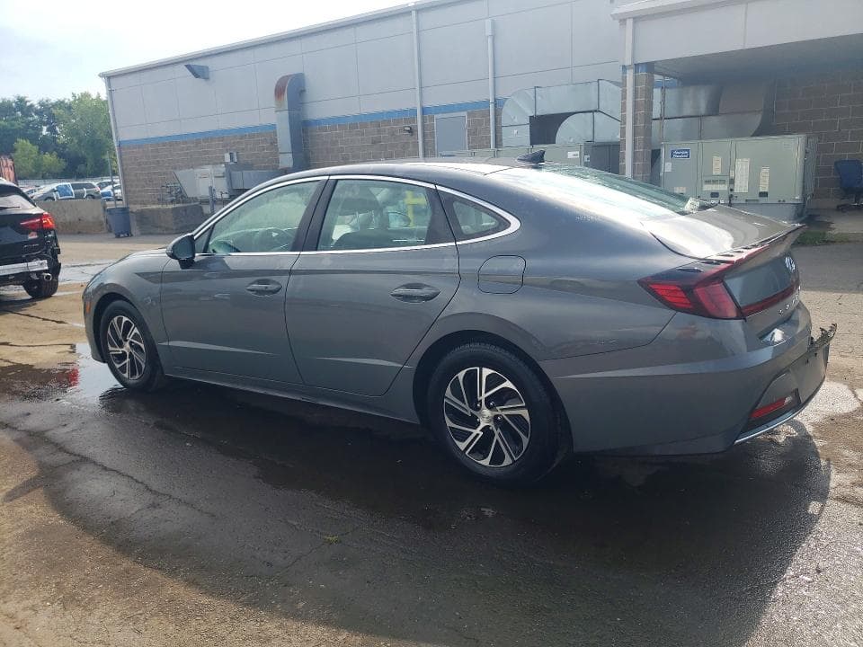 2021 HYUNDAI SONATA HYBRID BLUE 2
