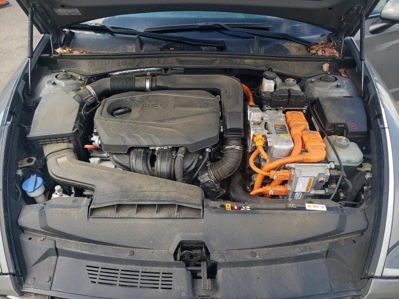 2021 HYUNDAI SONATA HYBRID BLUE 11