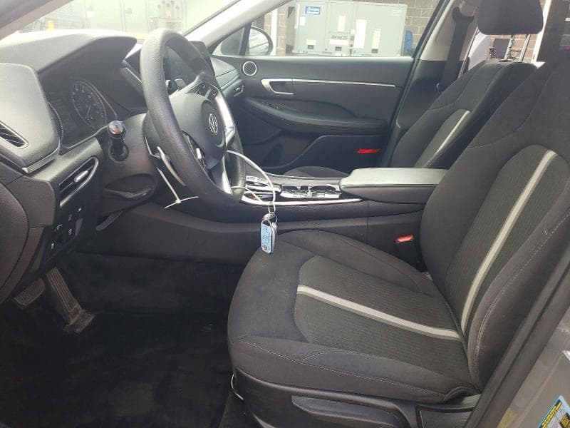 2021 HYUNDAI SONATA HYBRID BLUE 7