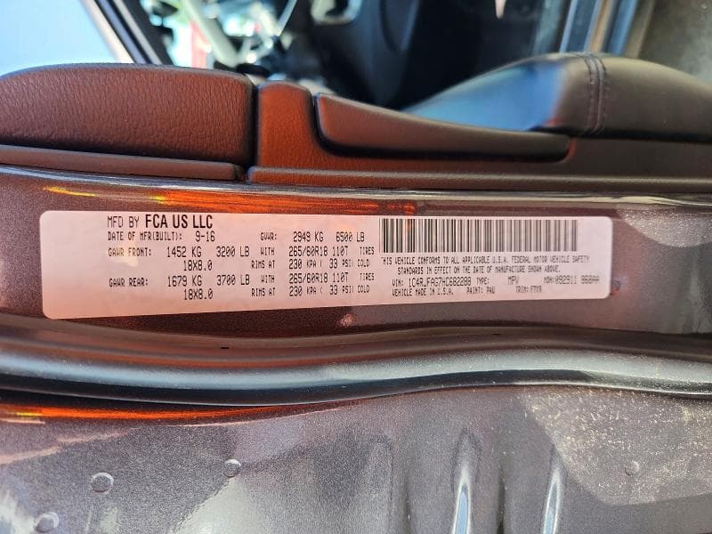 2017 JEEP GRAND CHEROKEE LAREDO LAREDO 13