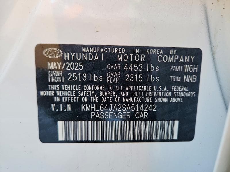 2025 HYUNDAI SONATA SEL 13