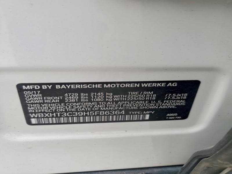 2017 BMW X1 XDRIVE28I 12