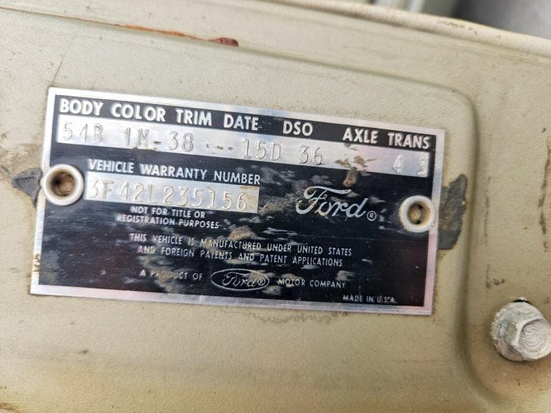 1963 FORD ALL OTHER 13
