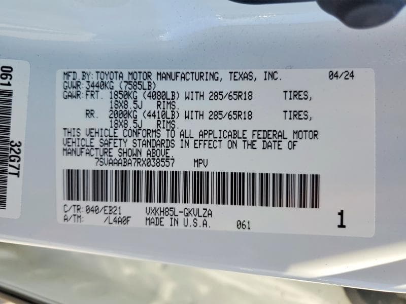 2024 TOYOTA SEQUOIA TRD PRO TRD PRO 13