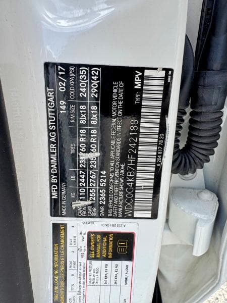 2017 MERCEDES-BENZ GLC 300 4MATIC 300 4MATIC 11