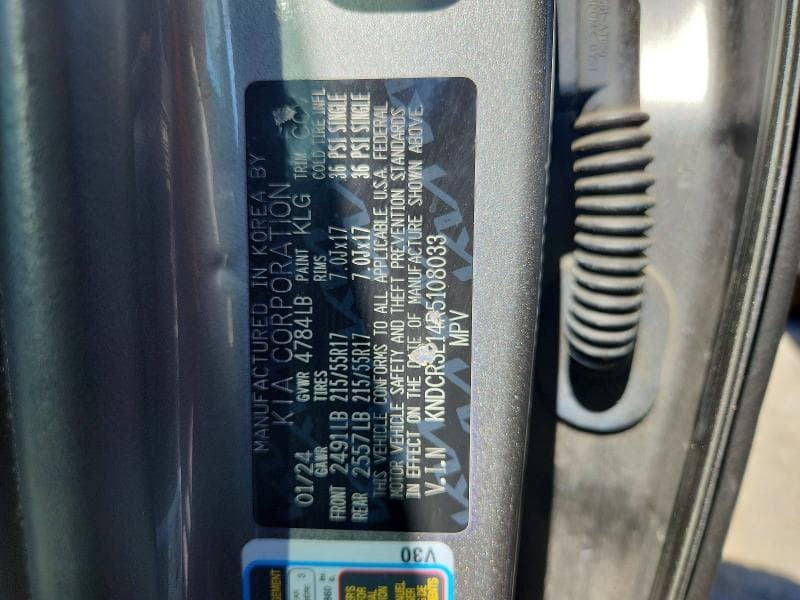 2024 KIA NIRO WIND 12