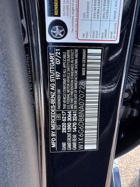 2022 MERCEDES-BENZ S 500 4MATIC 500 4MATIC 13