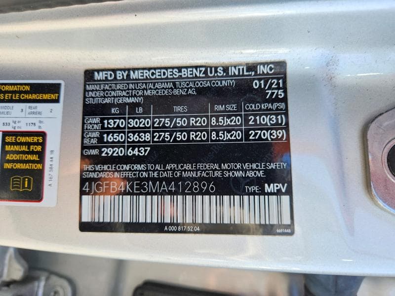 2021 MERCEDES-BENZ GLE 350 4MATIC 13