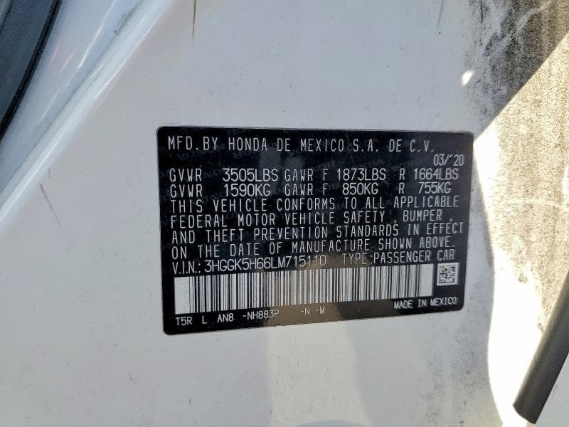 2020 HONDA FIT SPORT 13