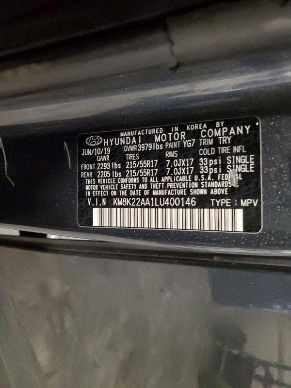 2020 HYUNDAI KONA SEL 13