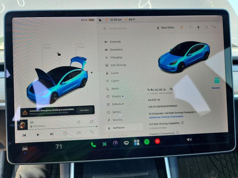 2018 TESLA MODEL 3 9