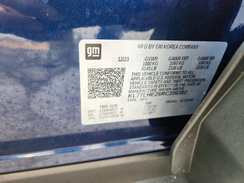 2024 CHEVROLET TRAX 1LT 13