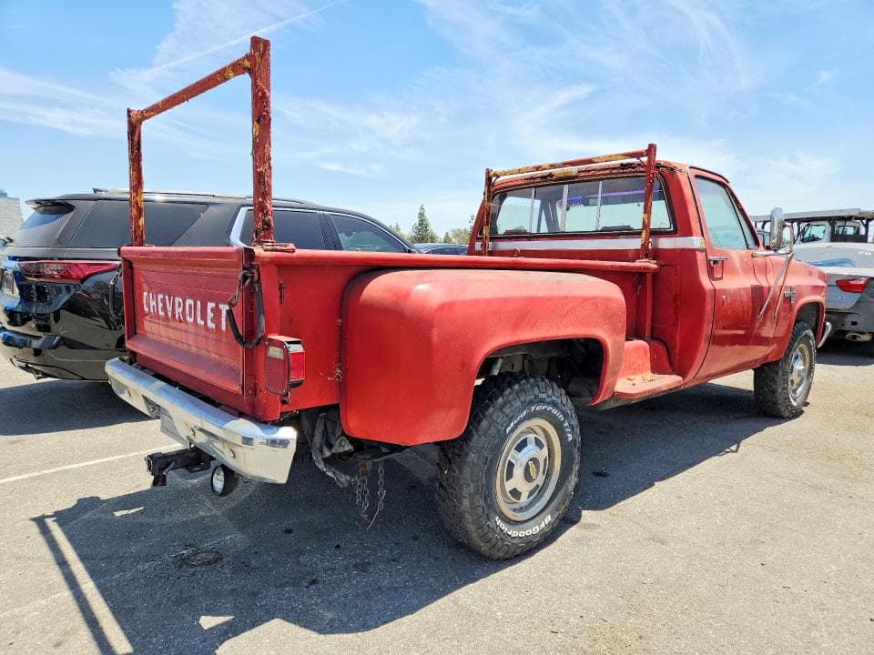 1986 CHEVROLET K20 3
