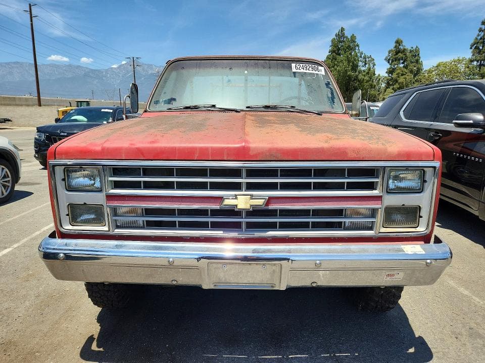 1986 CHEVROLET K20 5