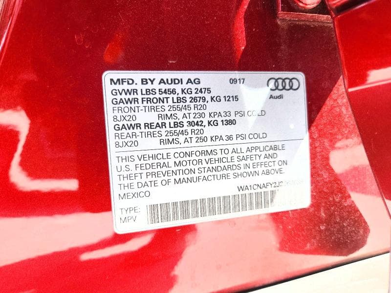 2018 AUDI Q5 PRESTIGE 13