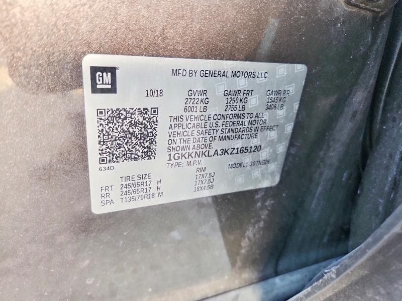 2019 GMC ACADIA SLE 13