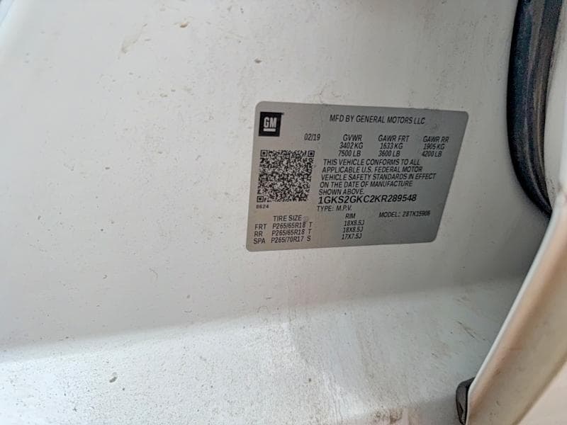 2019 GMC YUKON XL K1500 SLT K1500 SLT 11