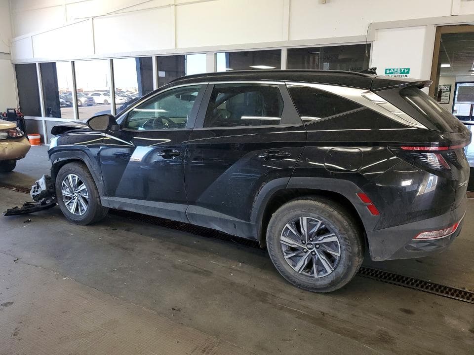 2022 HYUNDAI TUCSON BLUE 2