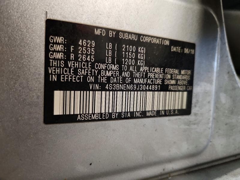 2018 SUBARU LEGACY 3.6R LIMITED 12