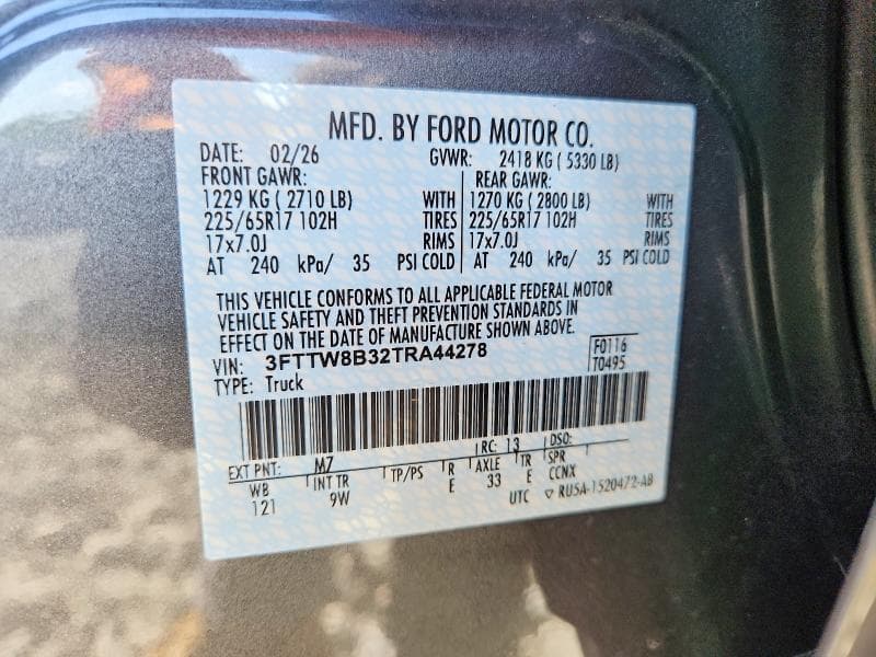 2026 FORD MAVERICK XL 12