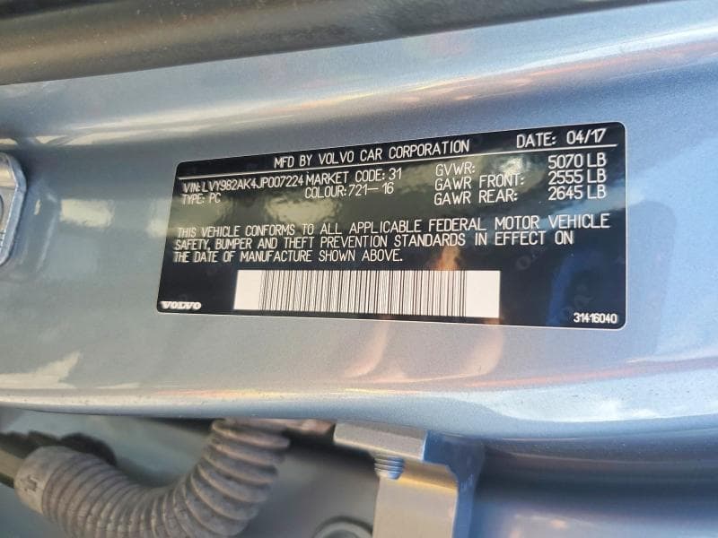 2018 VOLVO S90 T5 MOMENTUM T5 MOMENTUM 13