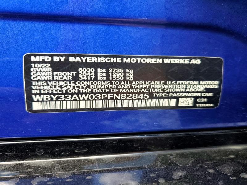 2023 BMW I4 M50 12