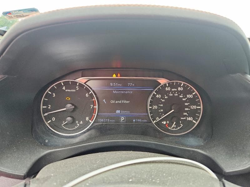 2019 NISSAN ALTIMA SR SR 9