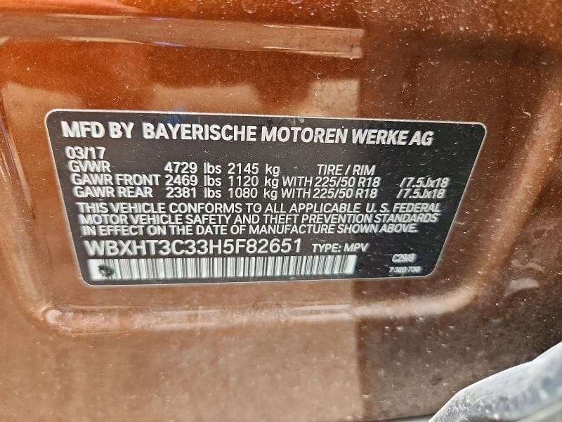 2017 BMW X1 XDRIVE28I 13
