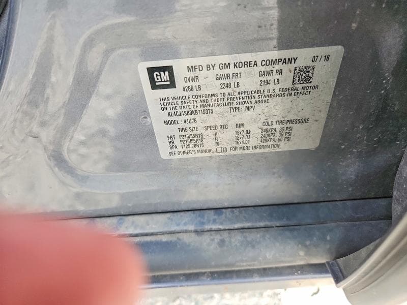 2019 BUICK ENCORE PREFERRED 13
