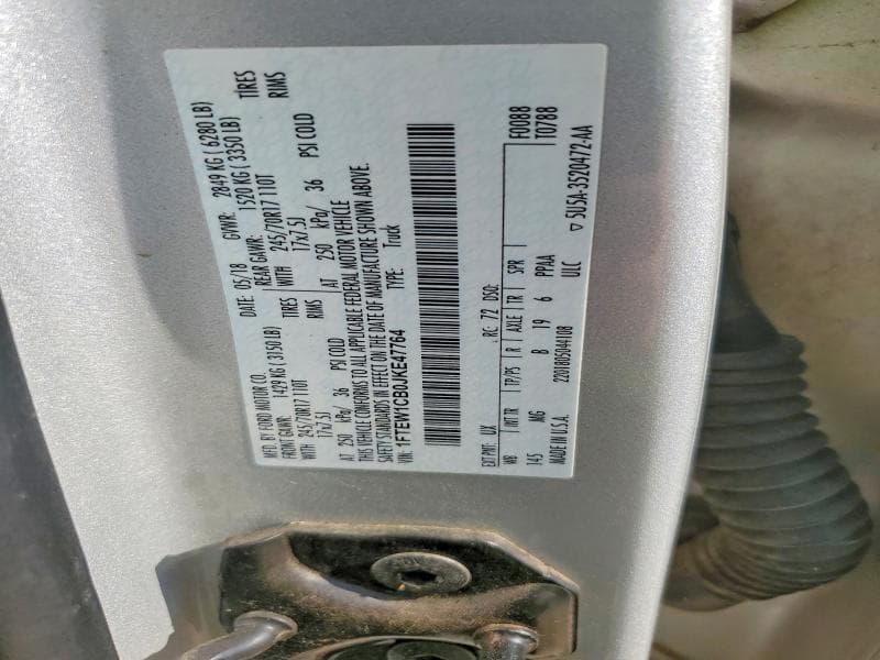 2018 FORD F150 SUPERCREW 13